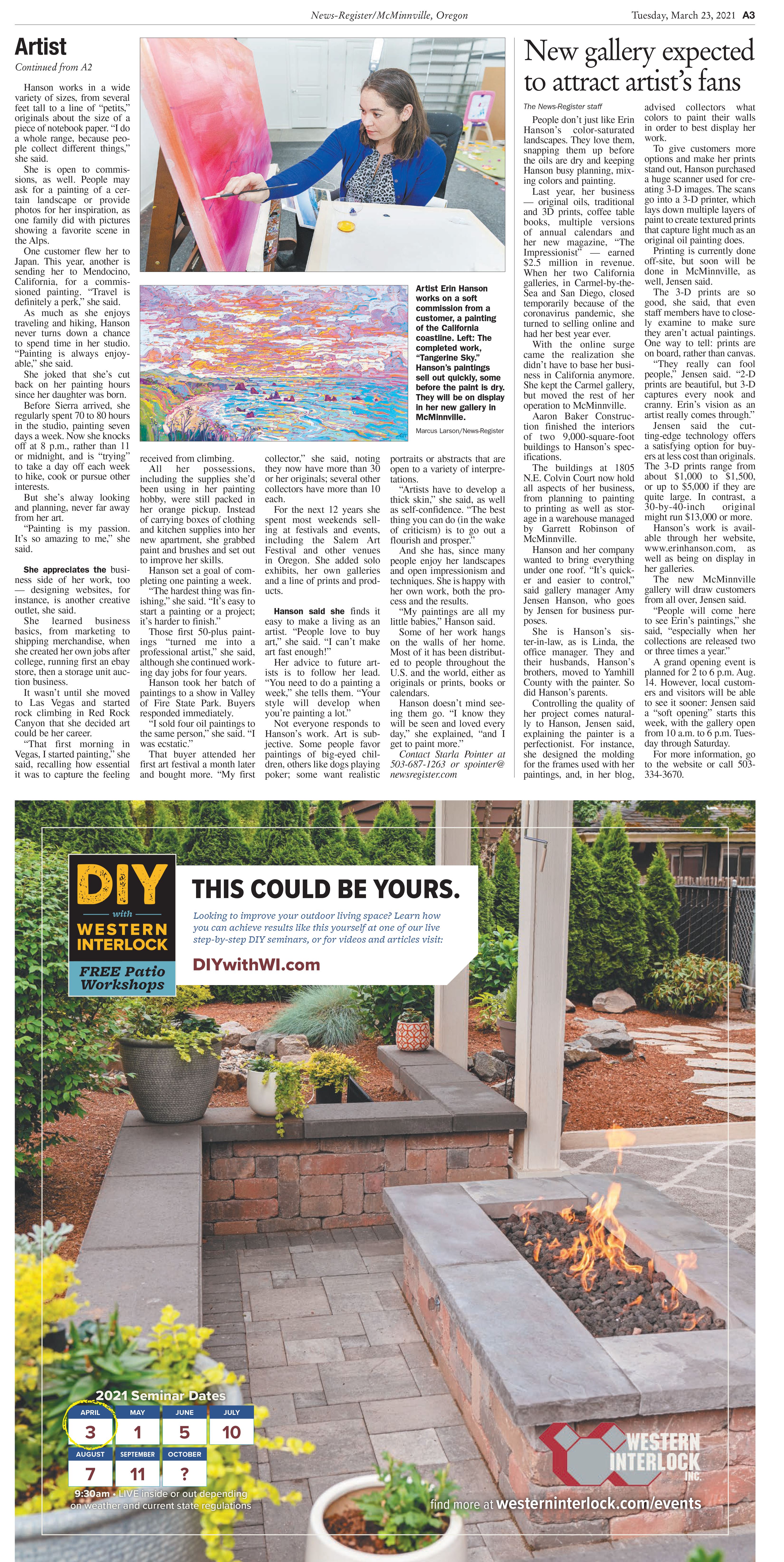 News Register article A3